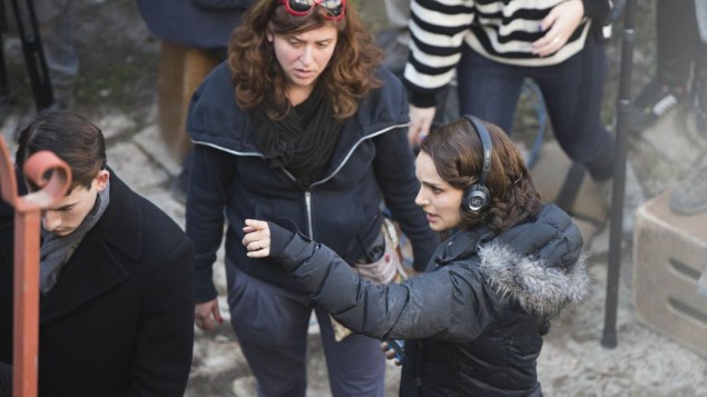 Portman plays the role of Oz’s troubled mother, as well as directs (Photo credit: Yonatan Sindel/Flash 90 published in The Times of Israel, Feb. 11, 2014 ) 